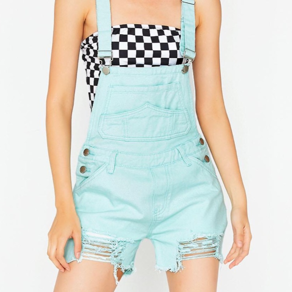 🎉SATURDAY SALE🎉 Dolls Kill Blue Overalls